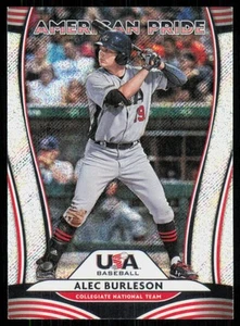2020 Donruss USA American Pride Joey Gallo Alec Burleson #AP19 - Picture 1 of 2