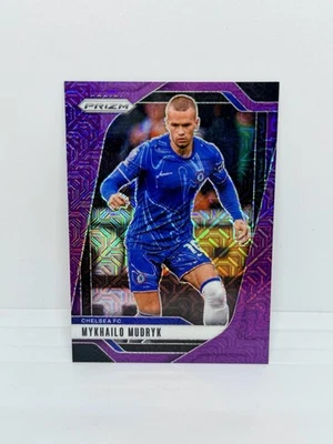 2024-25 Prizm Premier League MYKHAILO MUDRYK Purple Mojo /25 Chelsea - Image 1 of 2