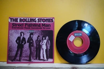 THE ROLLING STONES - Strret Fighting Man/Everybody.... - PROMO COPY 7" 1971 D NM - Bild 1 von 2