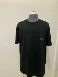 KITON MENS BLACK COTTON CREWNECK KNT T-SHIRT SZ 2XL NEW MADE IN ITALY - Picture 1 of 12