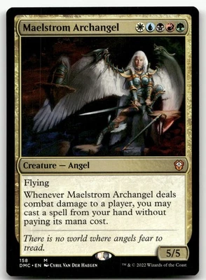 Maelstrom Archangel #158 (NM) Dominaria United DMC Magic MTG - Image 1 of 2
