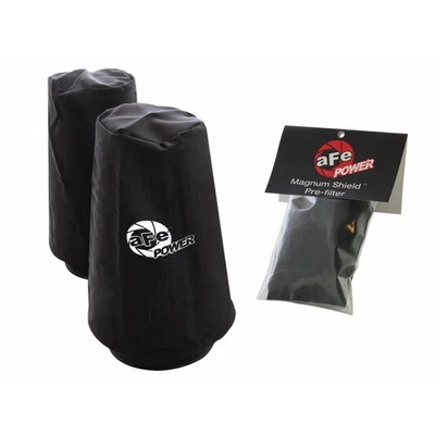 aFe For Ford F-150 2011-2017 Magnum Shield Pre-Filters Ecoboost Stage 2 - Black - Image 1 of 4