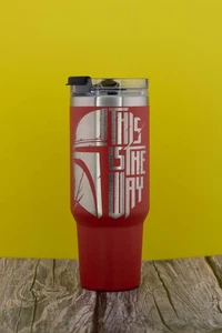 40oz The Mandalorian – This Is The Way Tumbler – Laser Engraved Star Wars - Picture 1 of 8