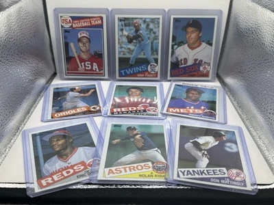 Juego completo de béisbol Topps 1985 1-792 - McGwire, Puckett, Clemens - En muy buen estado-excelente - D Foto 1 de 4