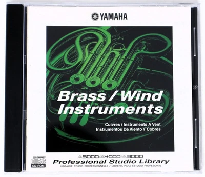 Yamaha Brass / Wind Instruments A3000 A4000 A5000 Format Library/Sampling CD - Image 1 of 3