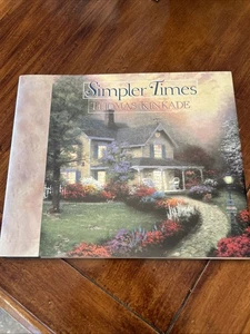 Simpler Times By Thomas Kinkade 1996 Hardcover Cover Jacket With Anne Buchanan - Picture 1 of 10