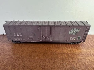 HO Scale Chicago & Northwestern C&NW 50' Weathered Box Car # 156423 - Picture 1 of 6
