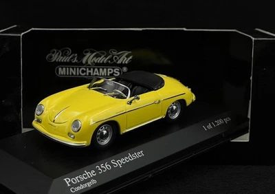 Minichamps Porsche 356 A Speedster 1956 Condorgelb 1/43 430065535 Model Car - Image 1 of 4