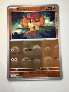 Pansear (patrón poke ball) 012/086 blanco acampanado - Imagen 1 de 2