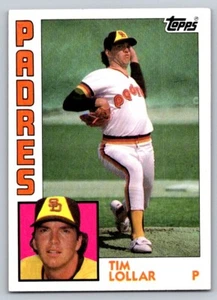 1984 Topps #644 Tim Lollar San Diego Padres - Picture 1 of 2