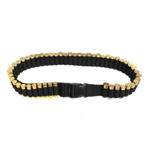 Tactical 50 Rounds 12 & 20GA Shotgun Shell Ammo Belts Holder Hunting - Picture 1 of 12