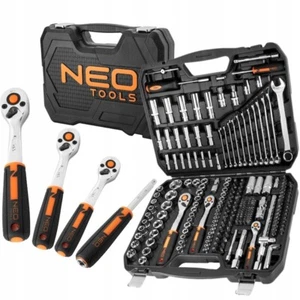 JUEGO DE LLAVES DE ENCHUFE PROFESIONALES NEO TOOLS 219 PIEZAS 1/2", 1/4", 3/8"" Neo 10-076 - Imagen 1 de 8