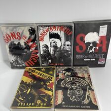 Sons of Anarchy Seasons 1-5 DVDs Charlie Hunnam Ron Pearlman