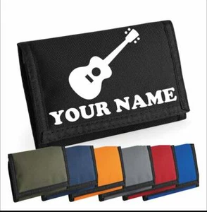 Cartera de Guitarra Personalizada para Niños Niñas Niños Cartera Moneda - Imagen 1 de 13
