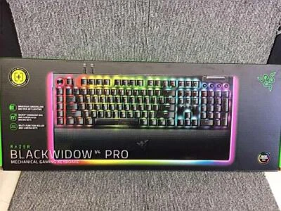 Teclado mecánico para juegos hebreo Razer BlackWidow V4 Pro Green Switch EE. UU. Foto 1 de 4