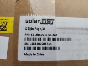 SolarEdge SE-ZB AP1168A-ZB-01 FW 2 AP1411A-RS-02 Rev C Smart Energy Zigbee - Imagen 1 de 7