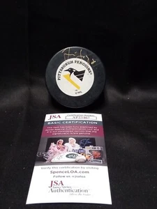 JAROMIR JAGR signed PENGUINS puck JSA COA - 1 # - Picture 1 of 3
