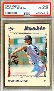 Mariano Rivera Score Original Baseball Sports Trading Cards Accessories Rookie For Sale Ebay