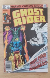 Ghost Rider Vol 1 Issue 56 Vintage Moondark & Night Rider Marvel Comics 1981 - Picture 1 of 16