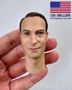 1/6 Male Head Sculpt Custom For 12" Male Action Figure WORLDBOX HOT TOYS - Picture 1 of 5