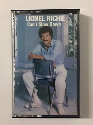 Lionel Richie Can't Slow Down Cassette Tape 1983 Motown Records All Night Long - Image 1 of 4