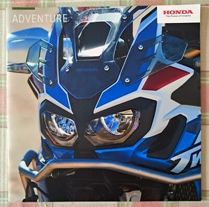 Honda 2018 Adventure Motorcycle brochure all models from Africa Twin to CRF250L - Picture 1 of 12