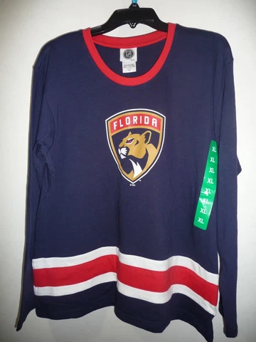 NWT NHL FLORIDA PANTHERS YOUTH PULLOVER SWEATER SIZE LARGE, EX LARGE YOUTH Cover