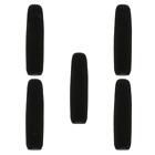 5 Pack Replacement Microphone Windscreen Foam Mic Cover for Interview Microphone