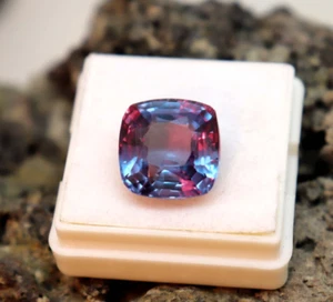 Top Quality Alexandrite Faceted Natural Alexandrite Unheated Untreated Stone 9CT - Picture 1 of 10