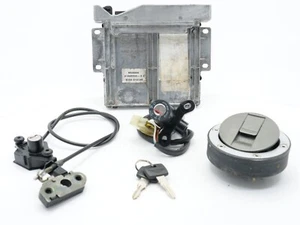 TRIUMPH SPEED TRIPLE T509 1998 ECU KEY LOCK SET IGNITION BARREL - Picture 1 of 12