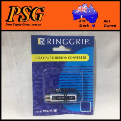 Coaxial to Ribbon convertor - Indoor Tv balun 75 to 300 ohm         Free Postage - image 1 of 4