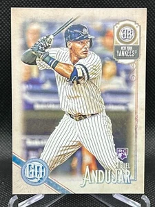MIGUEL ANDUJAR RC 2018 Topps Gypsy Queen #277 Rookie - Picture 1 of 2