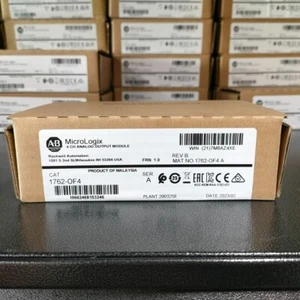 NEW Factory Sealed AB 1762-OF4 SER A MicroLogix 4CH Analog OUTPUT Module 1762OF4 - Picture 1 of 4
