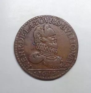 1613 France - Principality of Sedan Liard, KM-12.1. - Picture 1 of 2