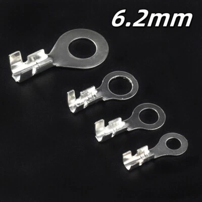 Cable Lugs Eyelets 4.2/3.2 5.2 6.2mmCopper Tube Terminals DJ431 Crimp / Solder - Image 1 of 4