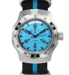 Reloj Automático Vostok Amphibia 16033V Pripyat Chernobyl Vendedor de EE. UU. - Imagen 1 de 8
