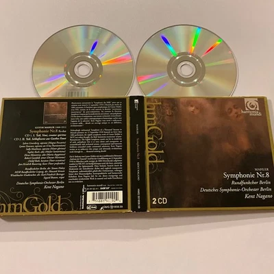 Mahler - Symphonie Nr.8 CD 2011 hmGold 2CD Classical Harmonia Mundi MINT HIFI Foto 1 de 2