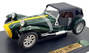 Anson 1/18 Scale Diecast 30317-W - Lotus Super Seven 1957-73 Caterham Green - Picture 1 of 6