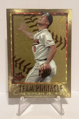 1996 Pinnacle Team Pinnacle Кэл Рипкен младший Барри Ларкин No4 HOF - Изображение 1 из 2