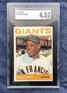 1964 Topps # 150 Willie Mays SGC 4.5 Giants Hall Of Fame Legend Classic Set - Bild 1 von 4