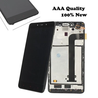 Fit Xiaomi Redmi Note 2 LCD Dispaly Digitizer Touch Screen Assembly w/ Frame - Image 1 of 4