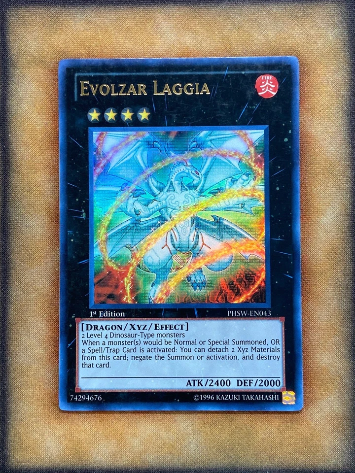 Yugioh Evolzar Laggia PHSW-EN043 Ultra Rare 1st Ed NM - Image 1 of 1