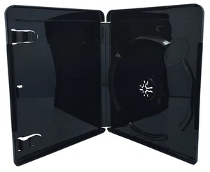 100 Replacement Cases compatible with Black Playstation 3 Blu-ray 14mm - Picture 1 of 1