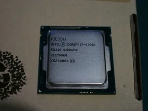 Intel Core i7-4790K 4.00 GHz CPU Processor 4 Core Socket LGA1150 Haswell 4th Gen - Picture 1 of 2