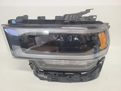 Ram 2500 3500 2019-2024 reflector negro medio LED faro conductor izquierdo OEM 1942 Foto 1 de 4