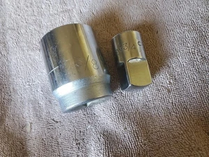 Craftsman 3/4” Unidad 12 Puntos 1 3/8” Zócalo G-47549 y Adaptador de 1/2 a 3/4” #4271 - Imagen 1 de 5
