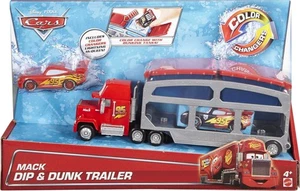 Color changes when Disney Cars minicar Cars Color Changers / Mack Dip and Dunk T - Picture 1 of 6