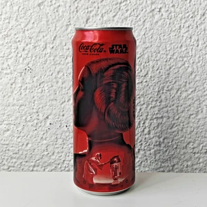 Empty 2025 Star Wars Coca-Cola Zero can - Princess Leia; 330 ml - Hungary BOTTOM - Picture 1 of 8