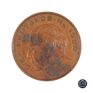 Messico - 10 Centavos - 1959 - Foto 1 di 5