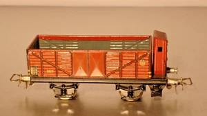 Märklin HO:   Antik:   371  off. Güterwagen Bh.    wie NEU aus 1939 silb. BK - Bild 1 von 3